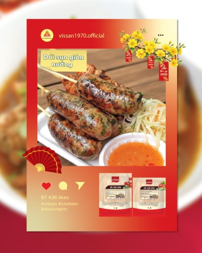 Cách làm Dồi sụn giòn nướng - Mồi ngon cho bữa tiệc Tất niên